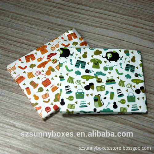 Eco-friendly Anti-RFID Foldable 6 Cards Tyvek Paper Wallet